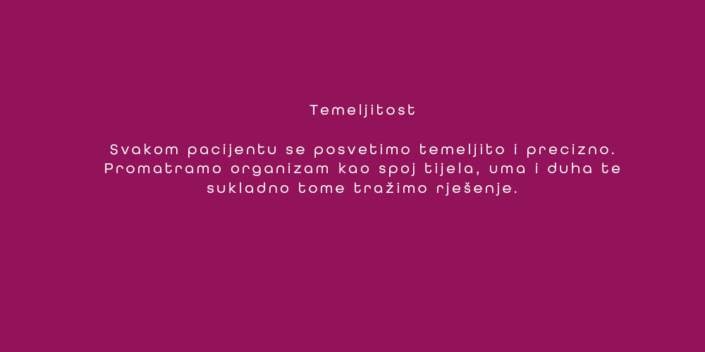 Temeljitost - pink